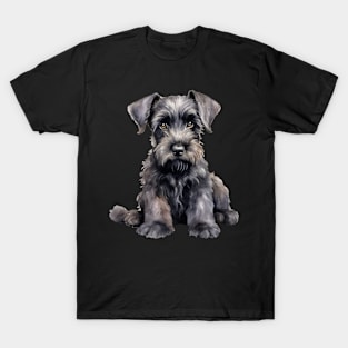 Puppy Giant Schnauzer T-Shirt